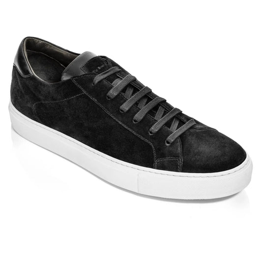 To Boot New York Alpha Black Suede Sneaker