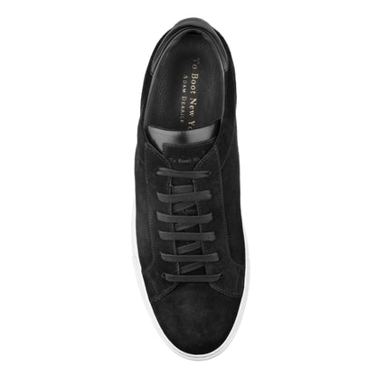 To Boot New York Alpha Black Suede Sneaker