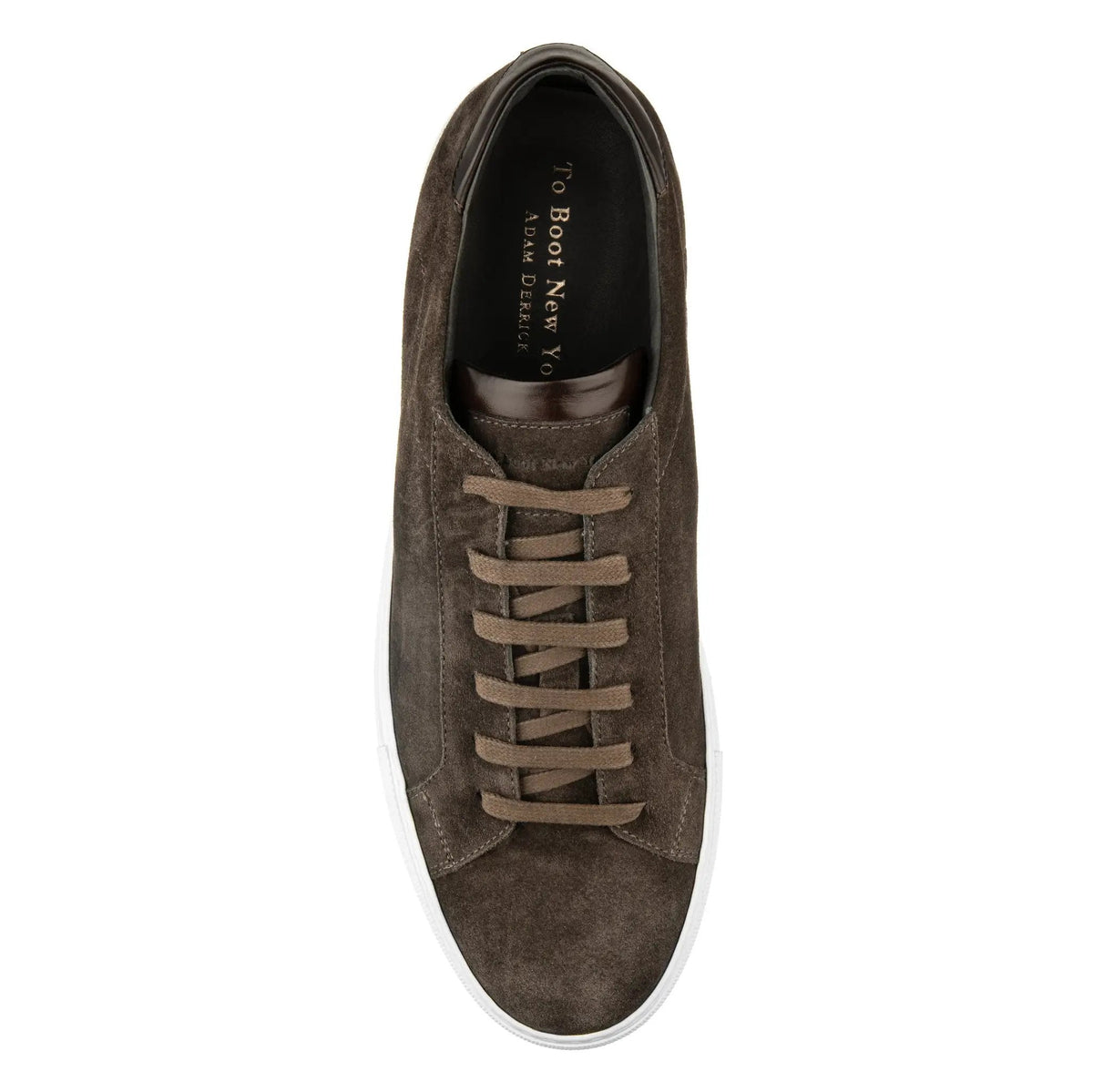 To Boot New York Alpha Dark Brown Suede Sneaker