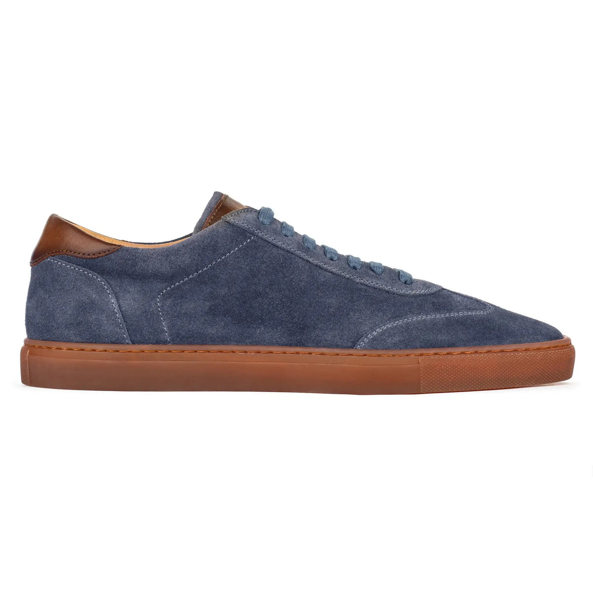 To Boot New York Brio Slate Blue Suede Sneaker