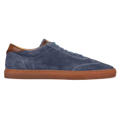To Boot New York Brio Slate Blue Suede Sneaker