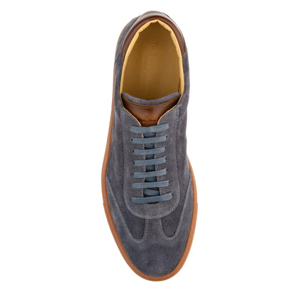 To Boot New York Brio Slate Blue Suede Sneaker