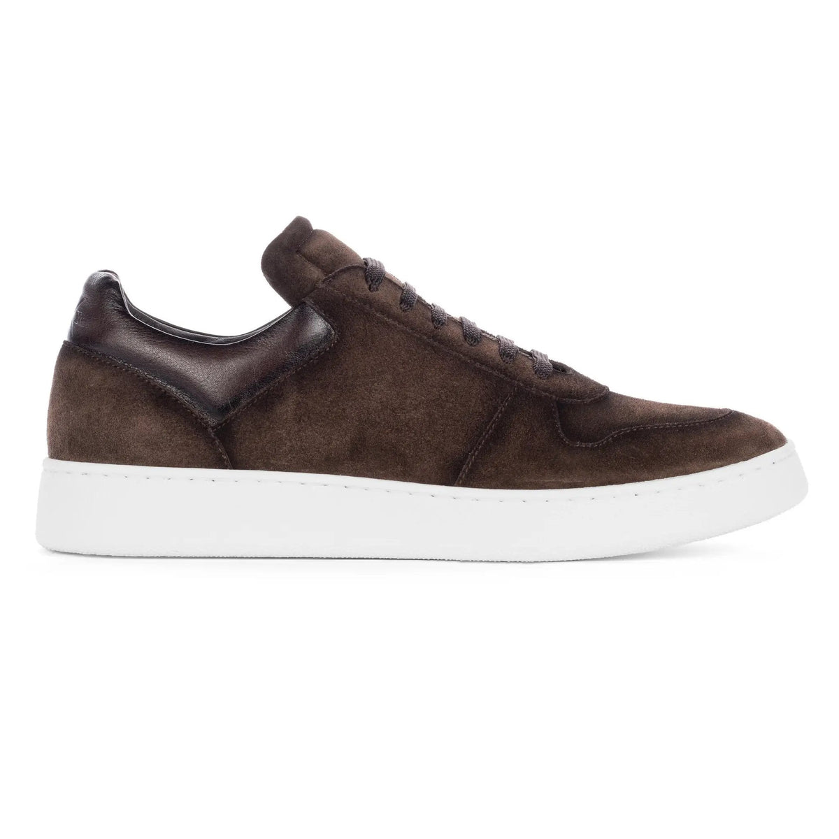 To Boot New York Callum Brown Suede Court Sneaker