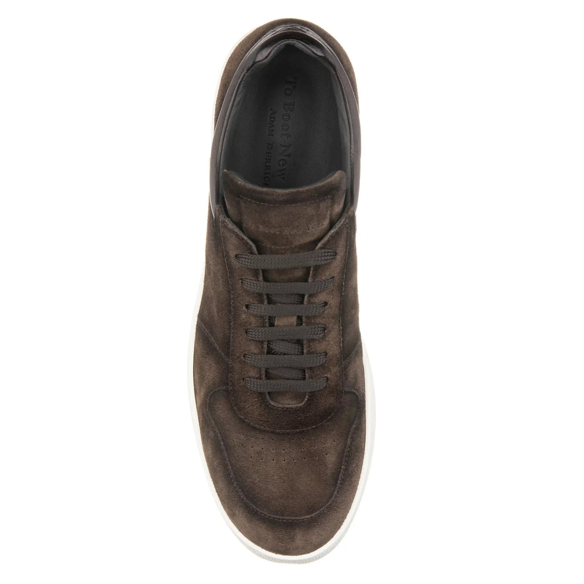 To Boot New York Callum Brown Suede Court Sneaker