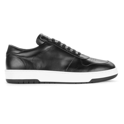 To Boot New York Colin Black Leather Court Sneaker