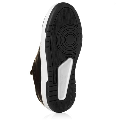 To Boot New York Colin Dark Brown Leather Court Sneaker