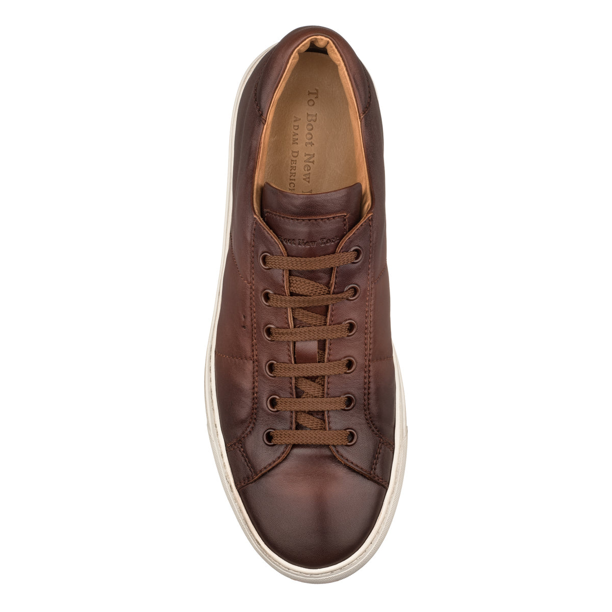 To Boot New York Colton Brandy Nappa Calf Sneaker