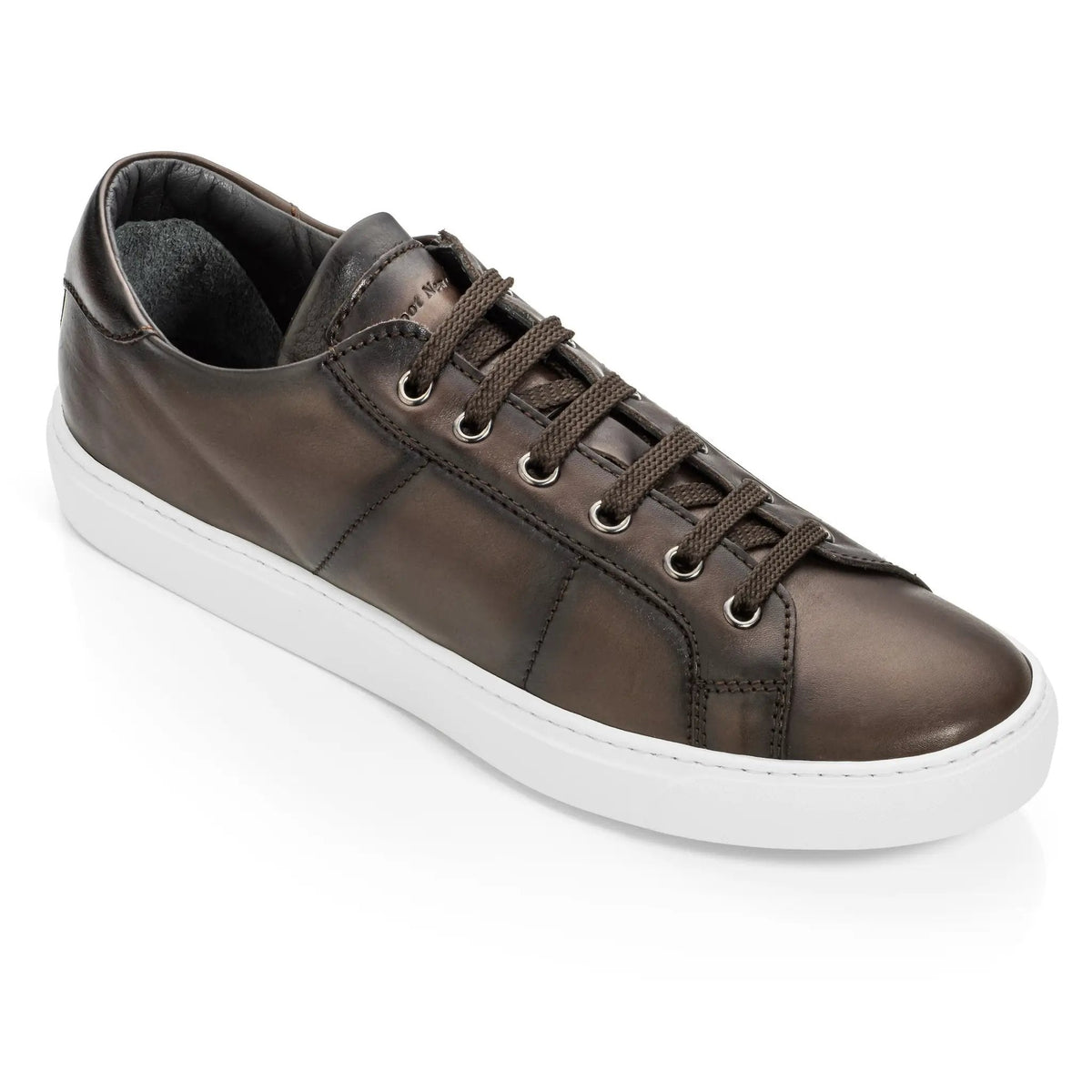 To Boot New York Colton Dark Brown Nappa Calf Sneaker