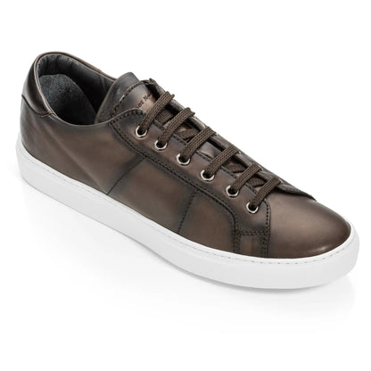 To Boot New York Colton Dark Brown Nappa Calf Sneaker