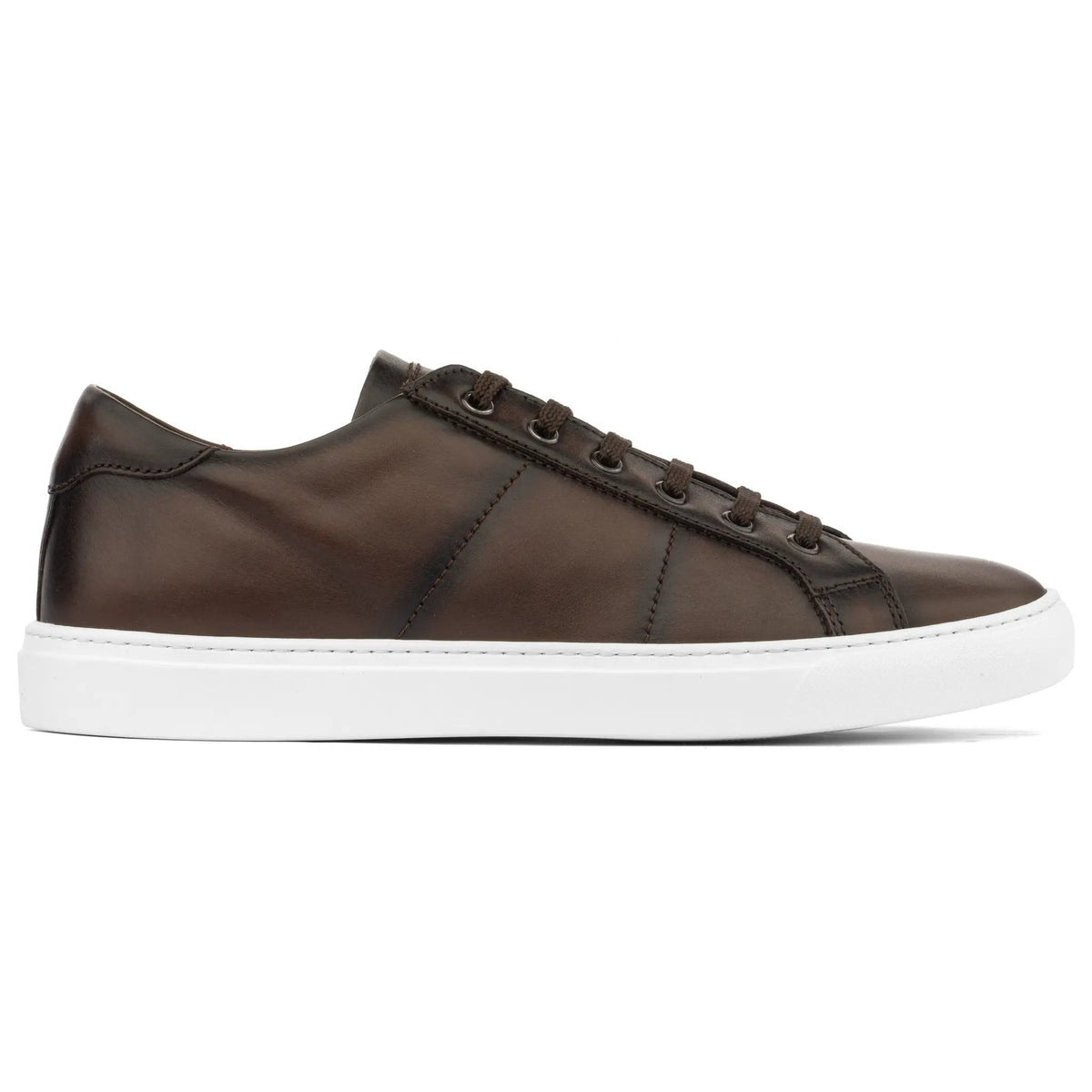 To Boot New York Colton Dark Brown Nappa Calf Sneaker
