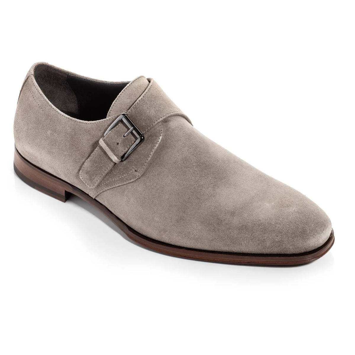 To Boot New York Bower Taupe Suede Monkstrap