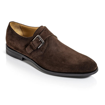 To Boot New York Dom Brown Suede Monkstrap