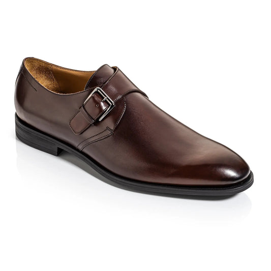 To Boot New York Dom Burnished Brown Calf Leather Monkstrap