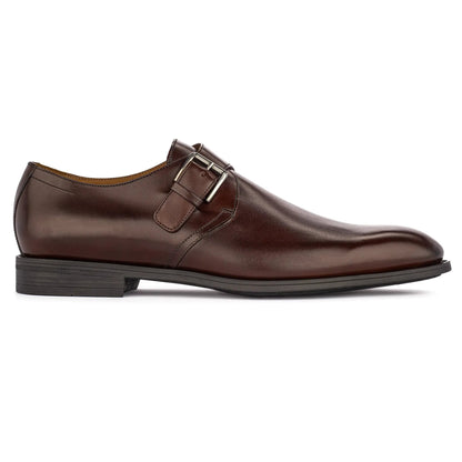 To Boot New York Dom Burnished Brown Calf Leather Monkstrap