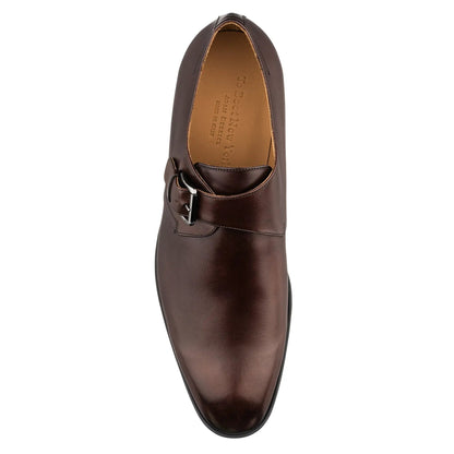 To Boot New York Dom Burnished Brown Calf Leather Monkstrap