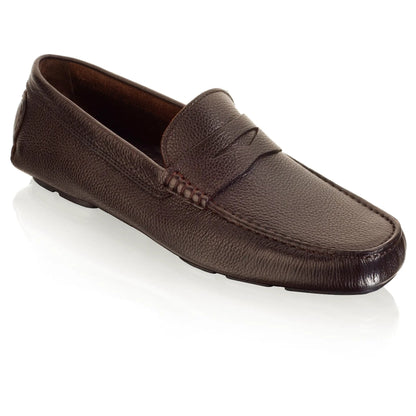 To Boot New York Ashbery Dark Brown Driving Shoe