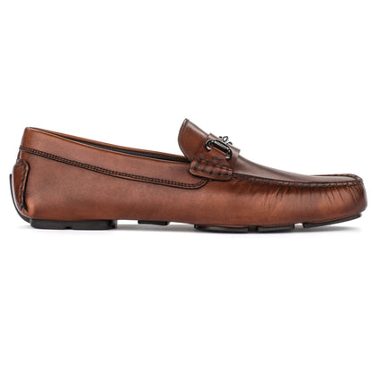 To Boot New York Del Amo Cognac Driving Shoe