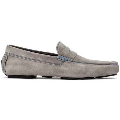 To Boot New York Driver Grey Driving Shoe