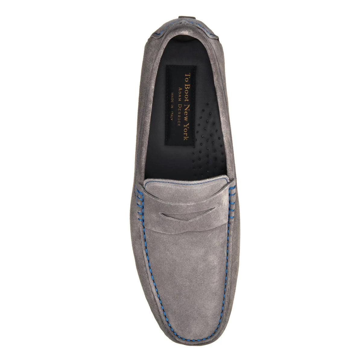To Boot New York Driver Grey Driving Shoe