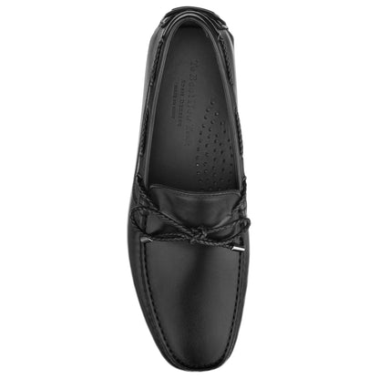To Boot New York Lucio Black Calf Driving Shoe