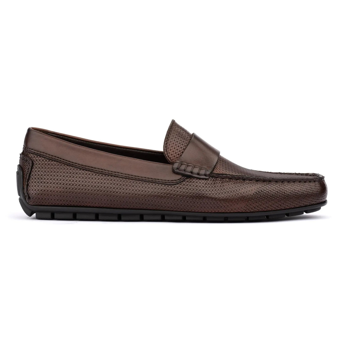To Boot New York Magnus Dark Brown Driving Shoe