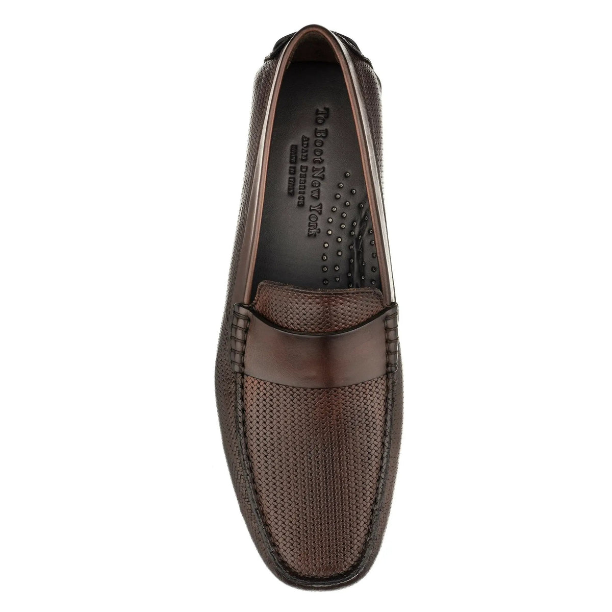To Boot New York Magnus Dark Brown Driving Shoe