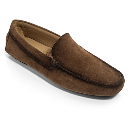 To Boot New York Marin Brown Suede Venetian Driving Shoe