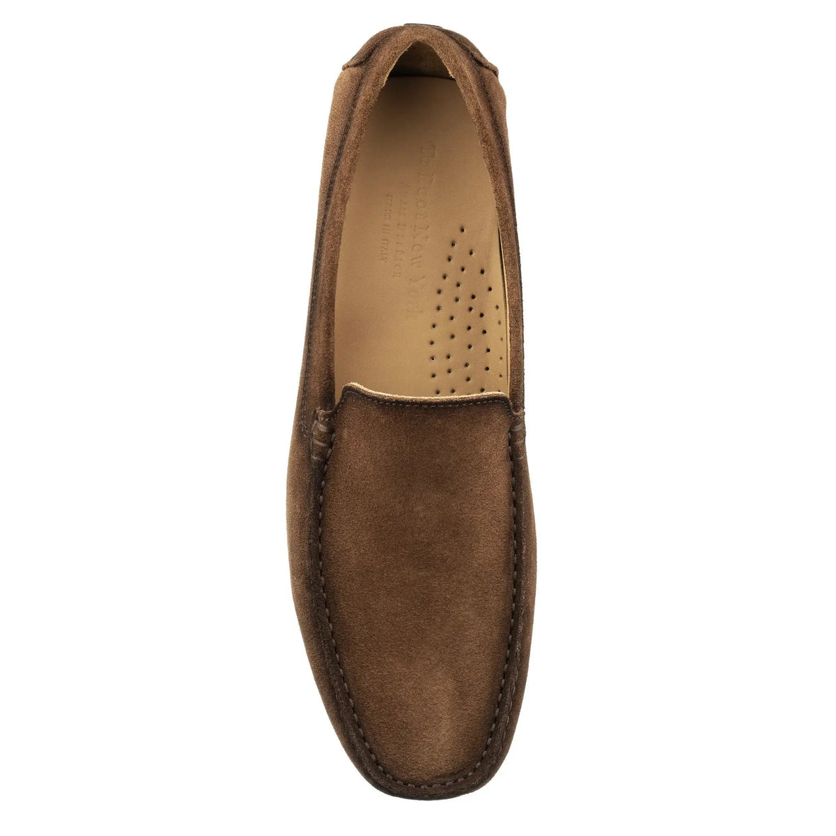 To Boot New York Marin Brown Suede Venetian Driving Shoe