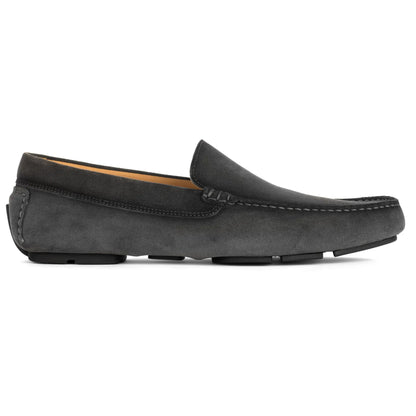 To Boot New York Marin Grey Aero Suede Venetian Driving Shoe