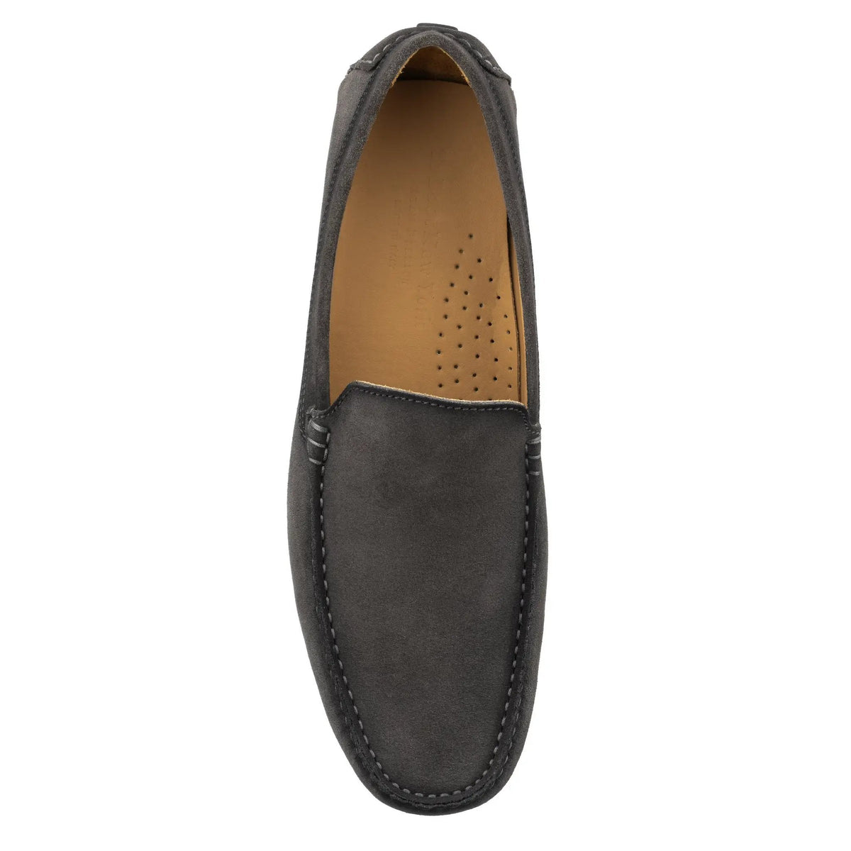 To Boot New York Marin Grey Aero Suede Venetian Driving Shoe