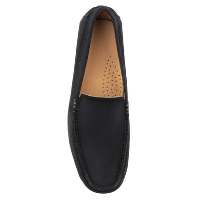 To Boot New York Marin Navy Blue Suede Venetian Driving Shoe