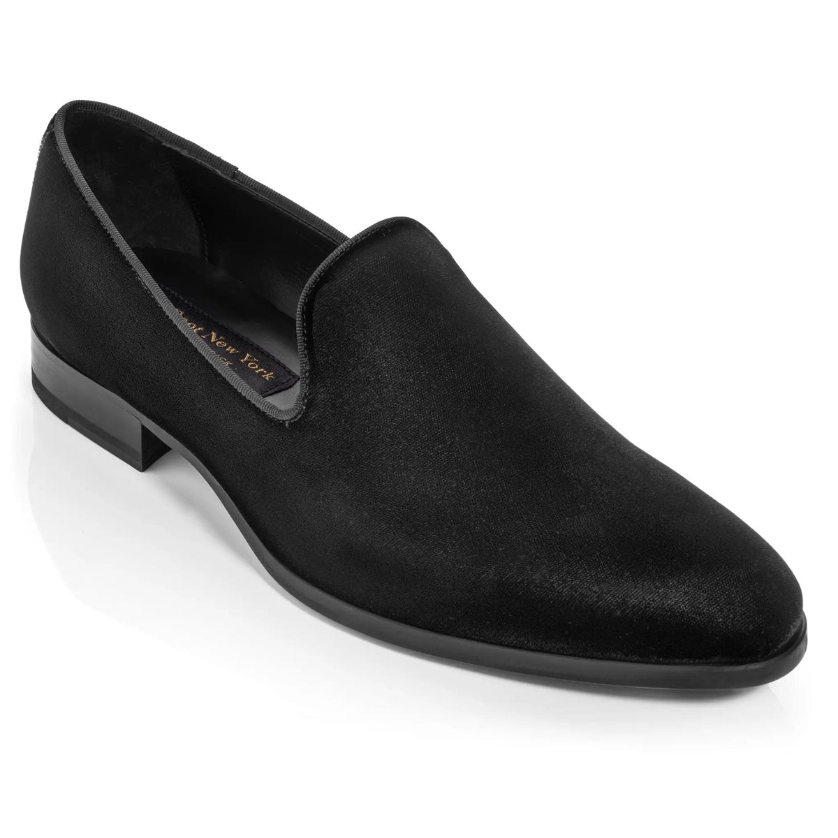 To Boot New York Bolton Black Velvet Formal Slip-On