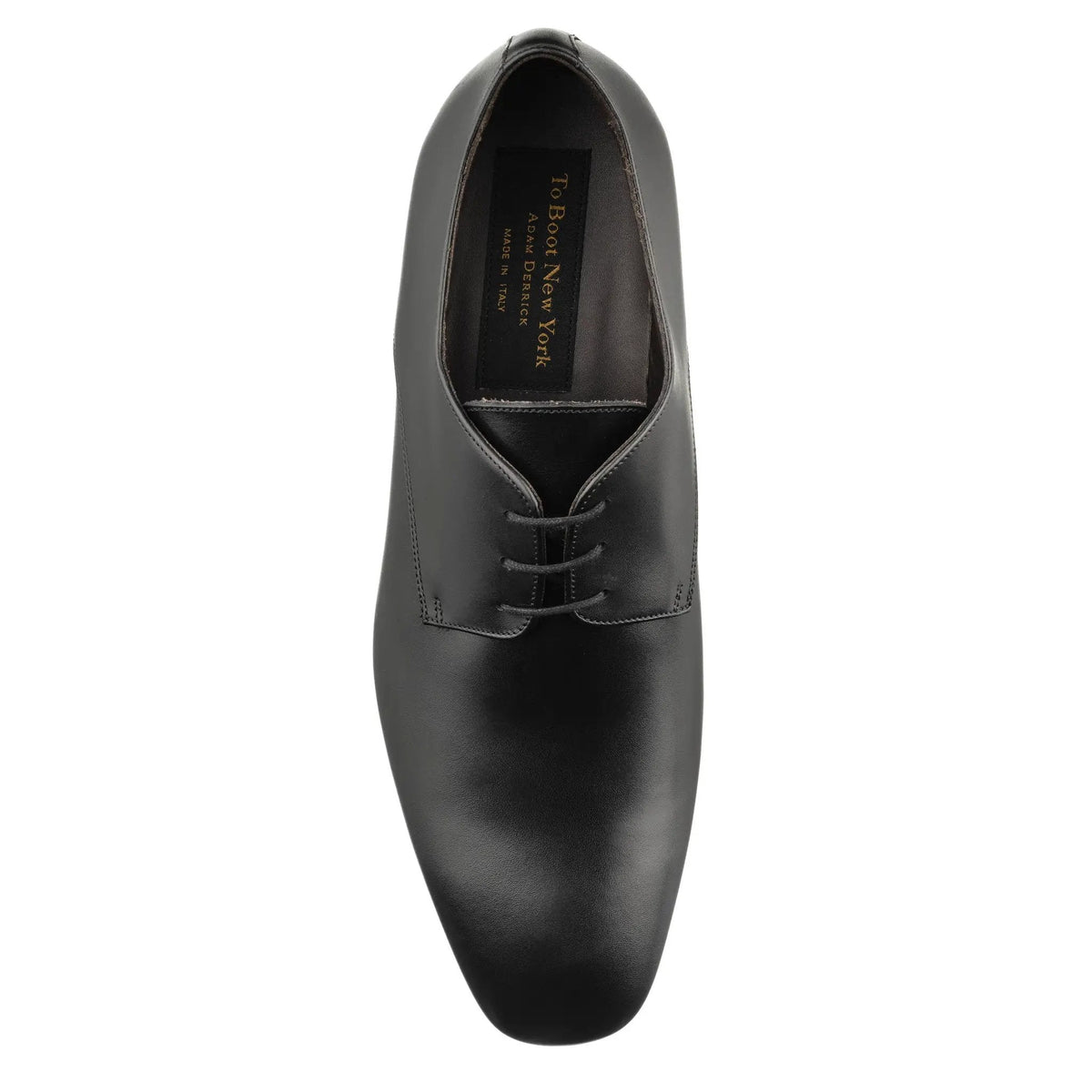 To Boot New York Fleming Black Calf Leather Lace-Up Oxford Dress Shoe
