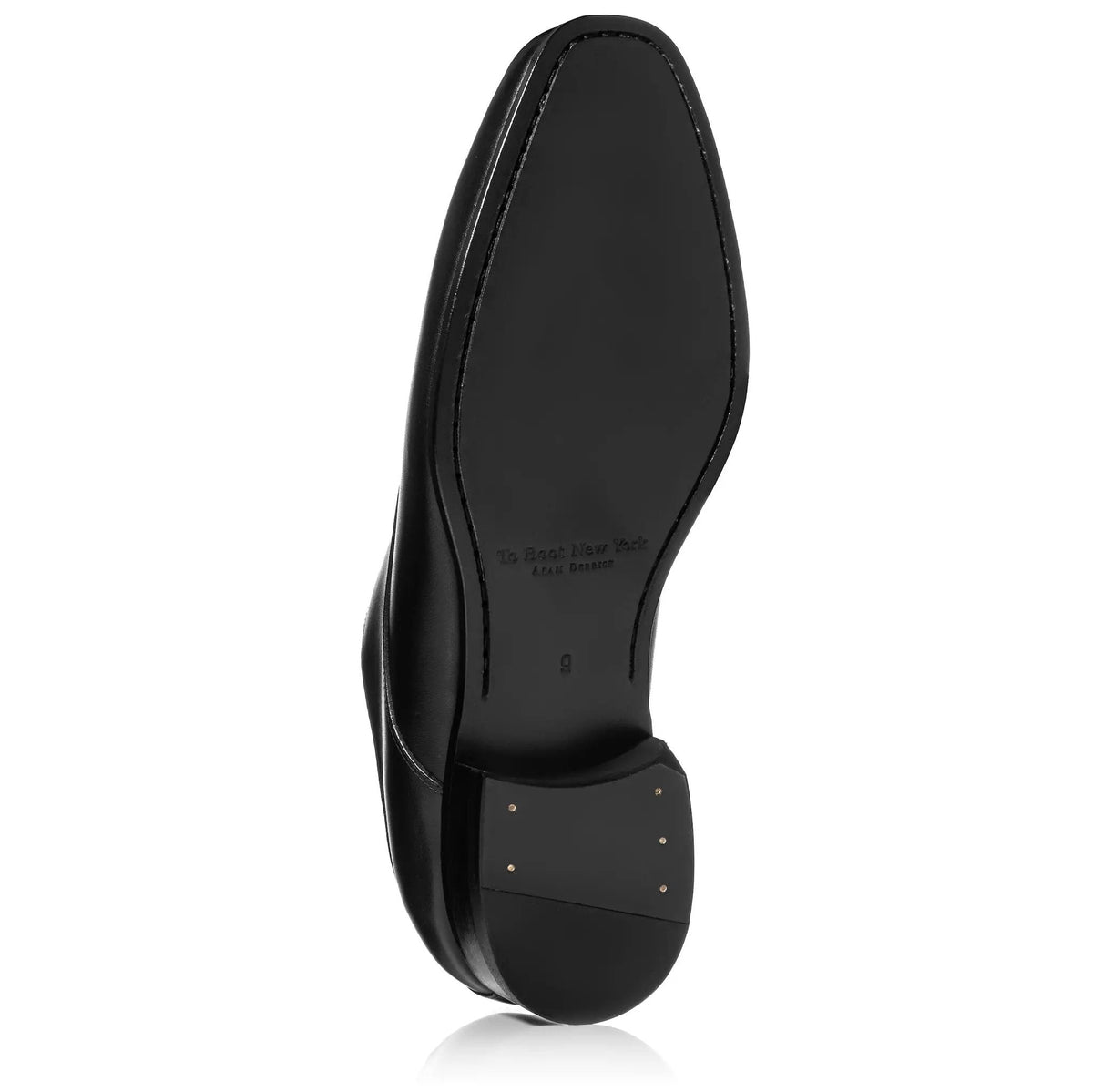 To Boot New York Fleming Black Calf Leather Lace-Up Oxford Dress Shoe