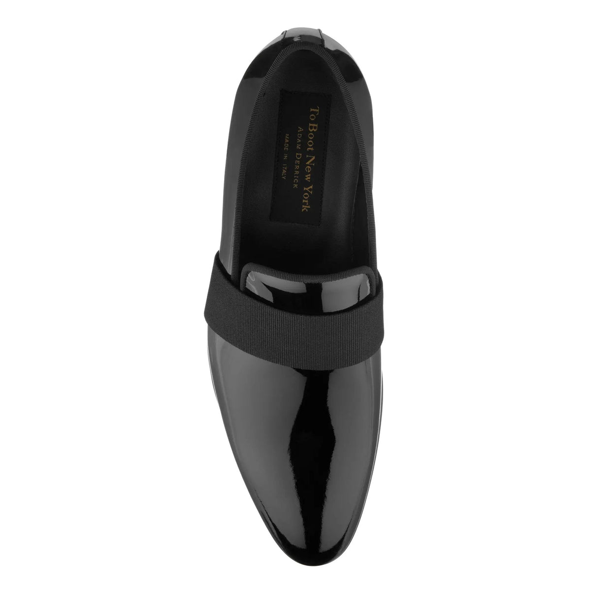 To Boot New York Perry Black Patent Formal Slip-On