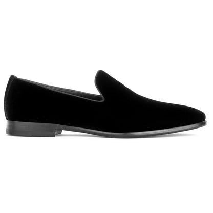 To Boot New York Wesley Black Velvet Formal Dress Shoe