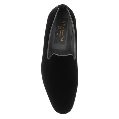 To Boot New York Wesley Black Velvet Formal Dress Shoe