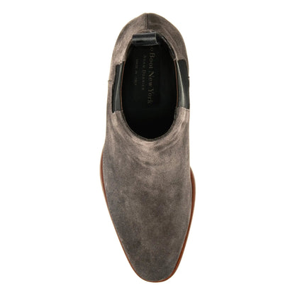 To Boot New York Shawn Grey Aero Suede Chelsea Boot