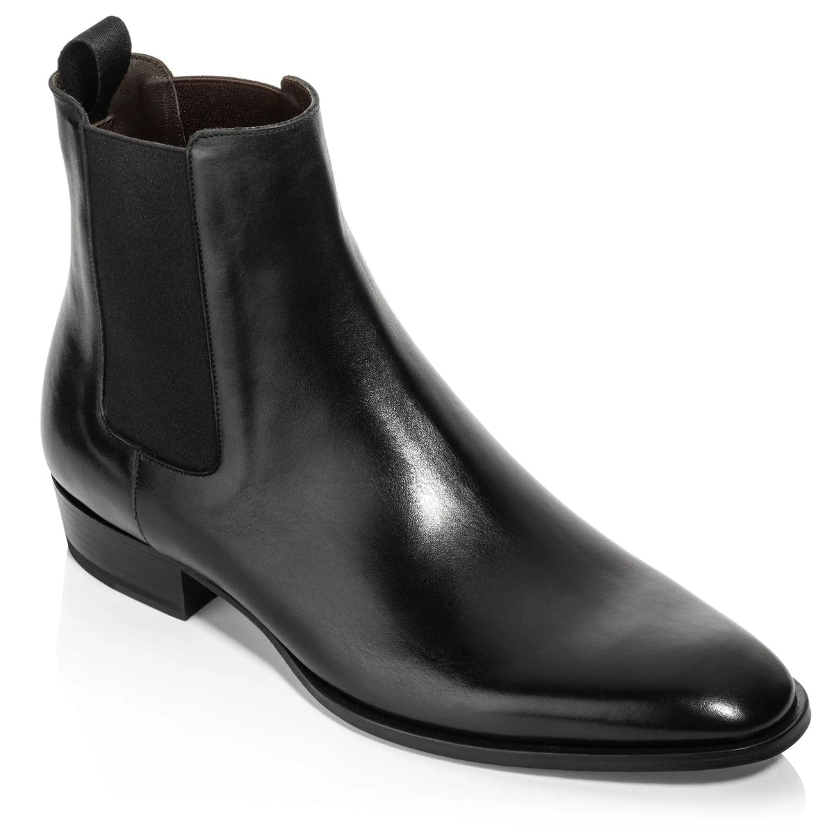 To Boot New York Myles Black Calf Chelsea Boot