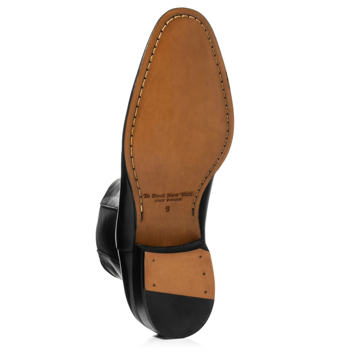 To Boot New York Myles Black Calf Chelsea Boot