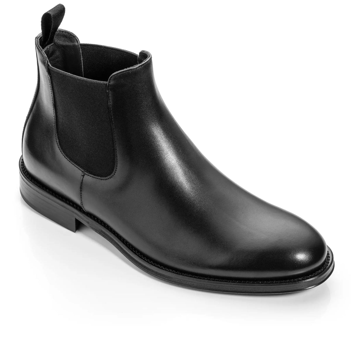To Boot New York Shelby II Black Calf Chelsea Boot