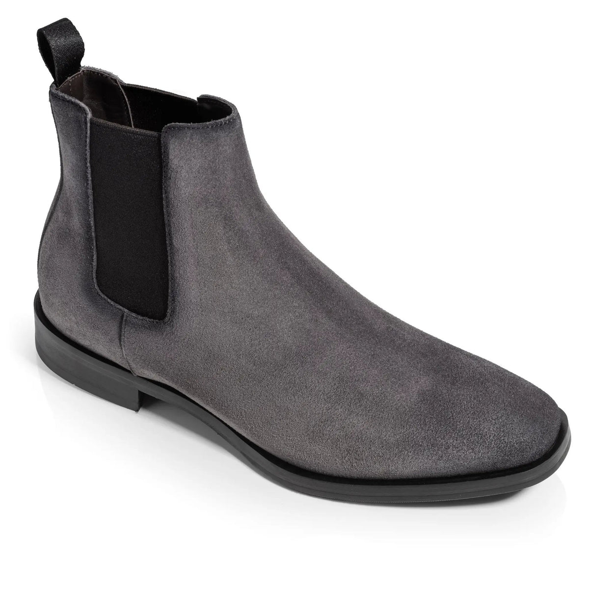 To Boot New York Christophe Grey Suede Chelsea Boot
