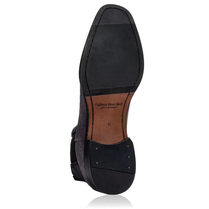 To Boot New York Christophe Grey Suede Chelsea Boot