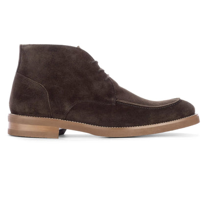 To Boot New York Parker Dark Brown Suede Apron Toe Chukka Boot