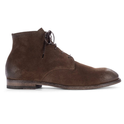 To Boot New York Jarreau Dark Brown Suede Plain Toe Lace Boot