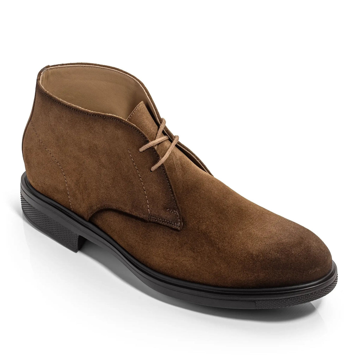 To Boot New York Henderson Mid Brown Weather-Repellent Suede Chukka Boot