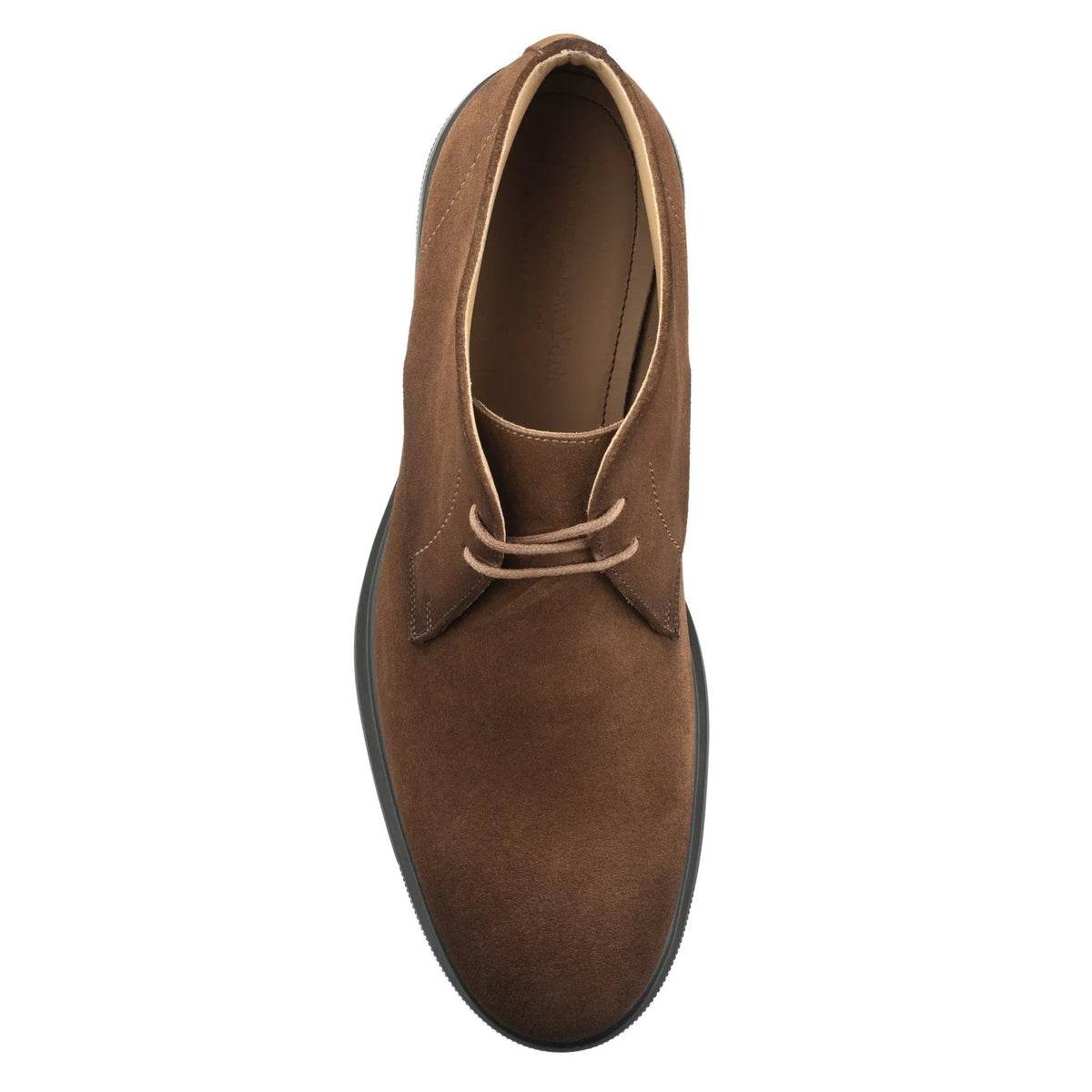 To Boot New York Henderson Mid Brown Weather-Repellent Suede Chukka Boot