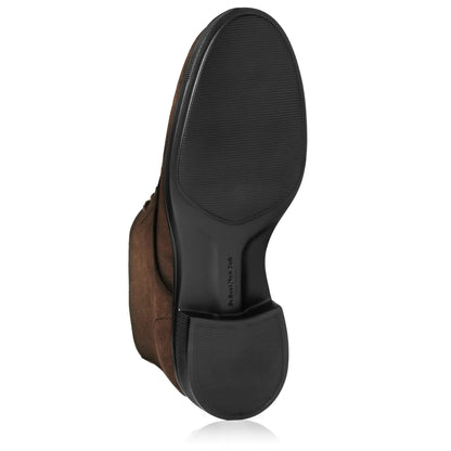 To Boot New York Henderson Mid Brown Weather-Repellent Suede Chukka Boot