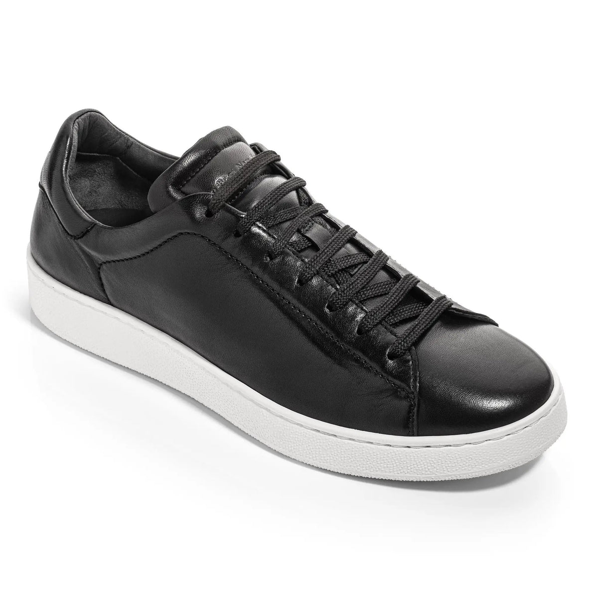 To Boot New York Randolph Black Nappa Soft Calf Leather Sneaker