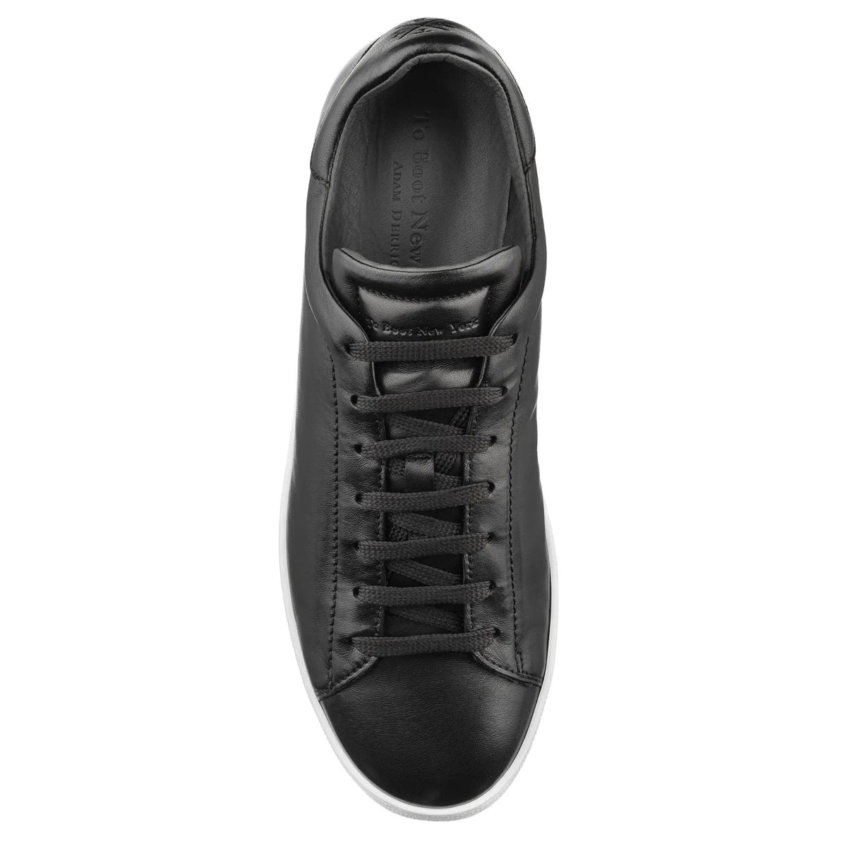 To Boot New York Randolph Black Nappa Soft Calf Leather Sneaker